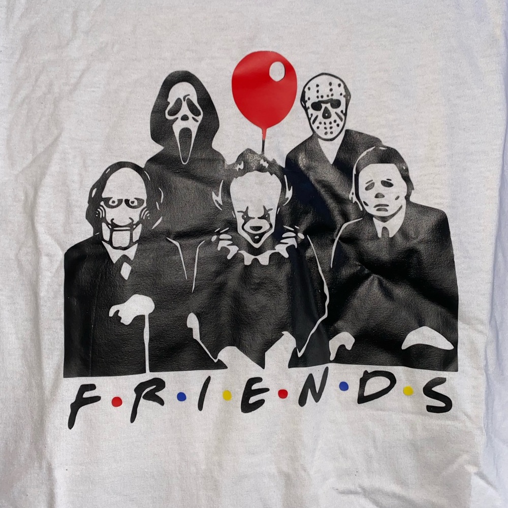 Friends tee white